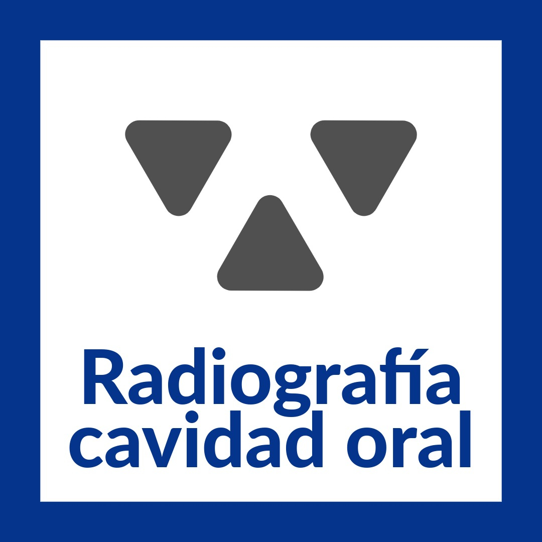 radiografía cavidad oral